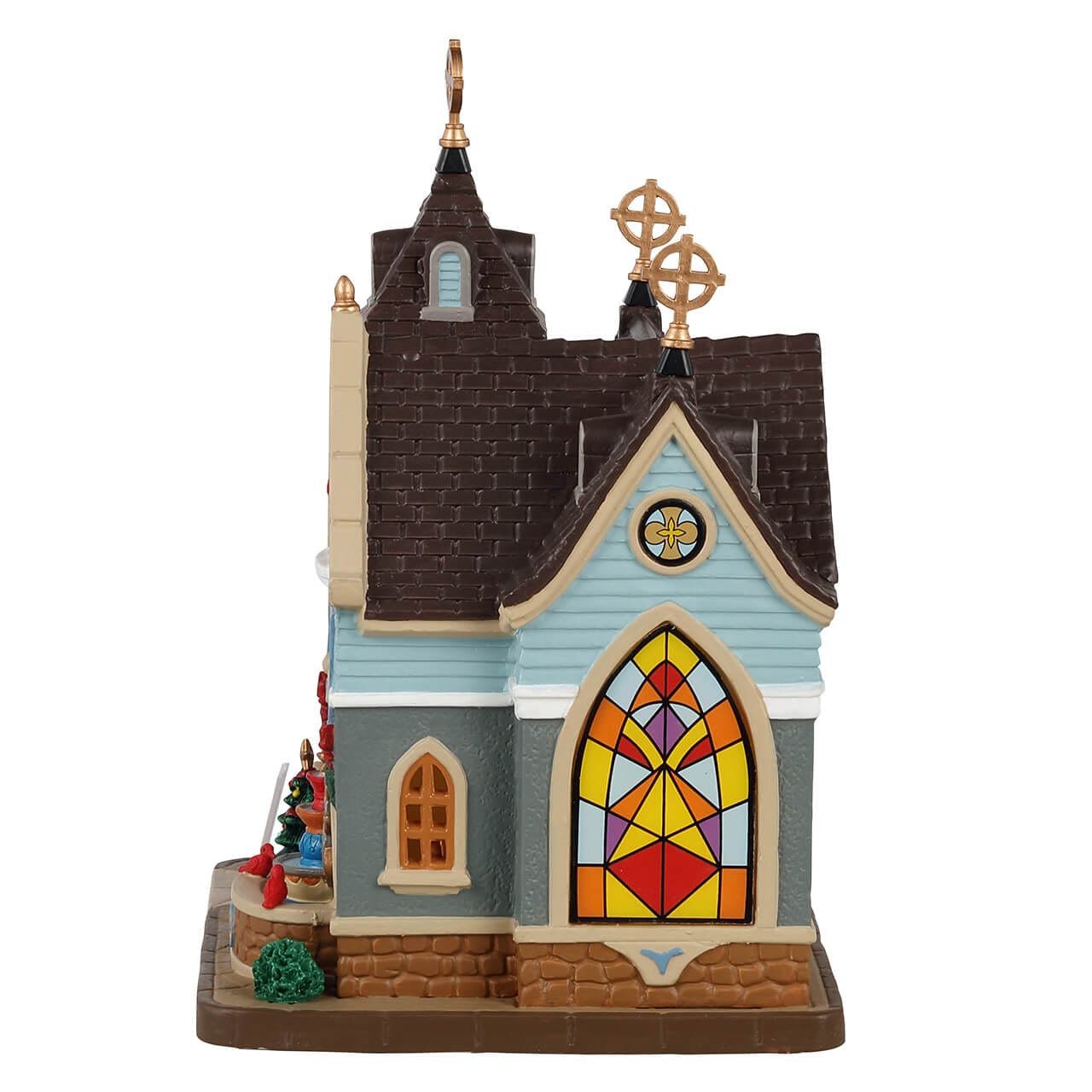 lemax-chapel-of-everlasting-life-glise-miniature-lumineuse-caddington image 3