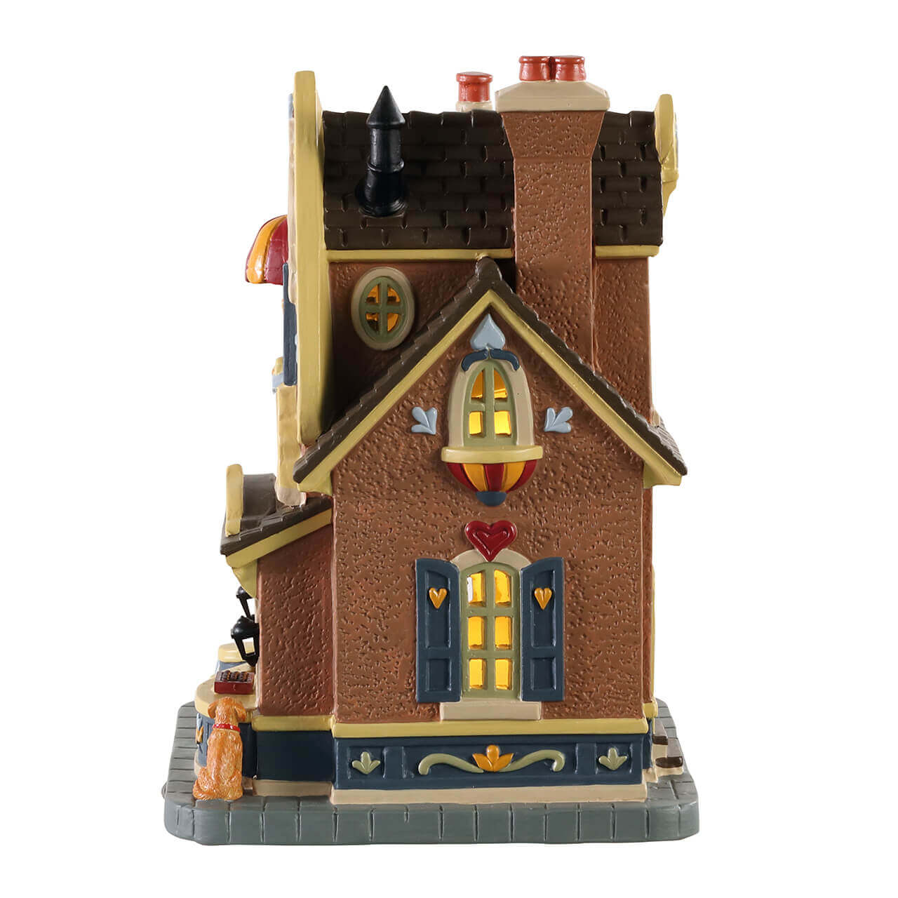 lemax-claire-s-confectionery-maison-confiserie-lumineuse-caddington-village image 3
