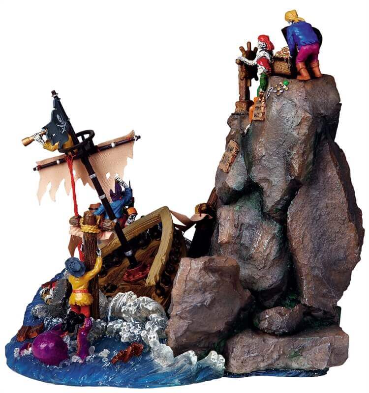 lemax-spooky-town-dead-man-s-point-d-cor-pointe-du-mort image 3