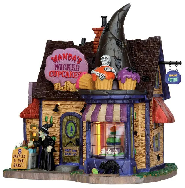 lemax-wanda-s-wicked-cupcakes-boutique-cupcakes-spooky-town image 1