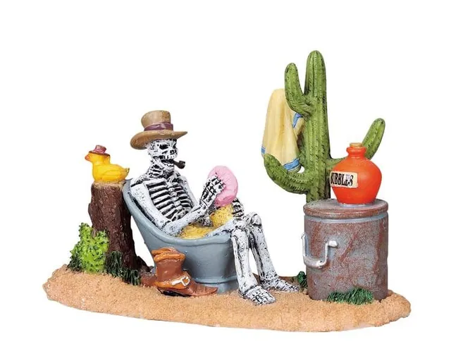 lemax-rub-a-dub-a-cowboy-figurine-spooky-town image 1