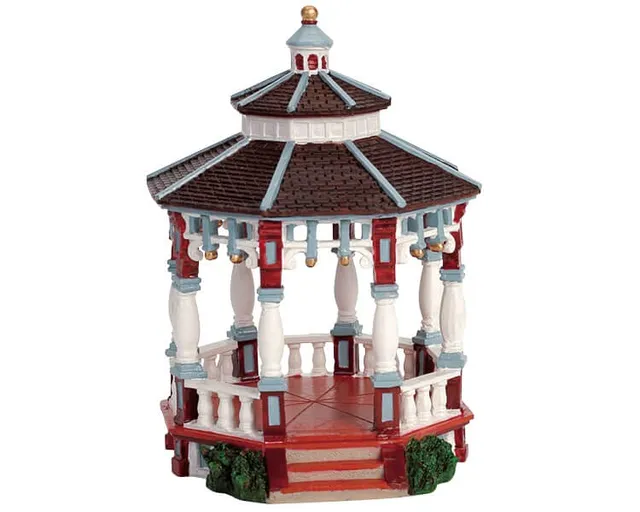 lemax-village-park-gazebo-kiosque-parc-miniature image 1