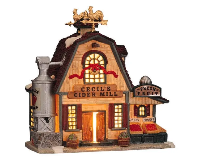 lemax-cecil-s-cider-mill-b-timent-lumineux-village-de-no-l image 1