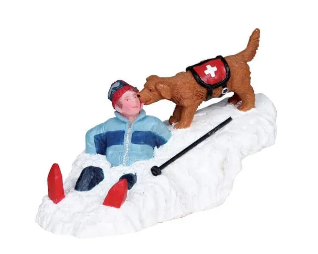 lemax-to-the-rescue-figurines-village-de-no-l-miniature image 1
