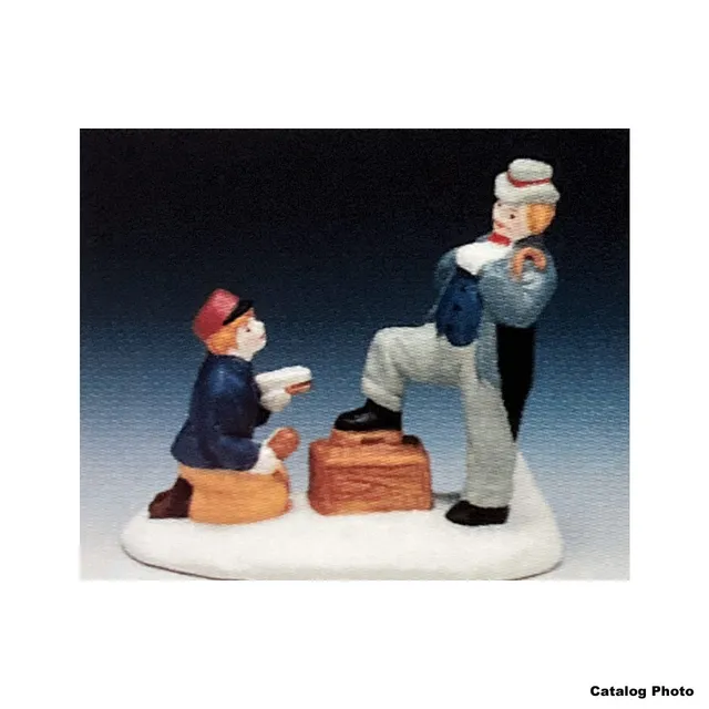 lemax-shoeshine-figurine-cireur-miniature-village-de-no-l image 1