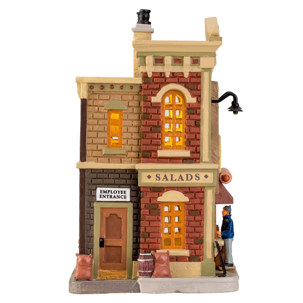 lemax-leo-s-famous-pizzeria-b-timent-miniature-lumineux-pizzeria image 3
