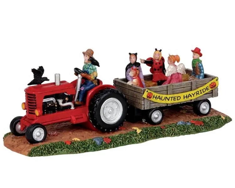 lemax-haunted-hayride-accessoire-miniature-spooky-town image 1