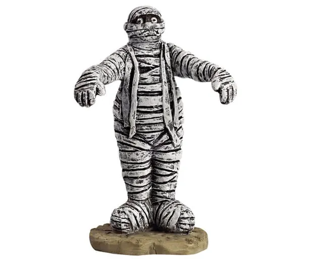 lemax-monster-mummy-figurine-momie-spooky-town image 1