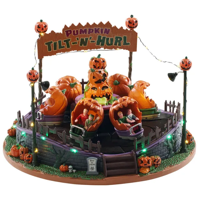 lemax-pumpkin-tilt-n-hurl-man-ge-lumineux-spooky-town image 1
