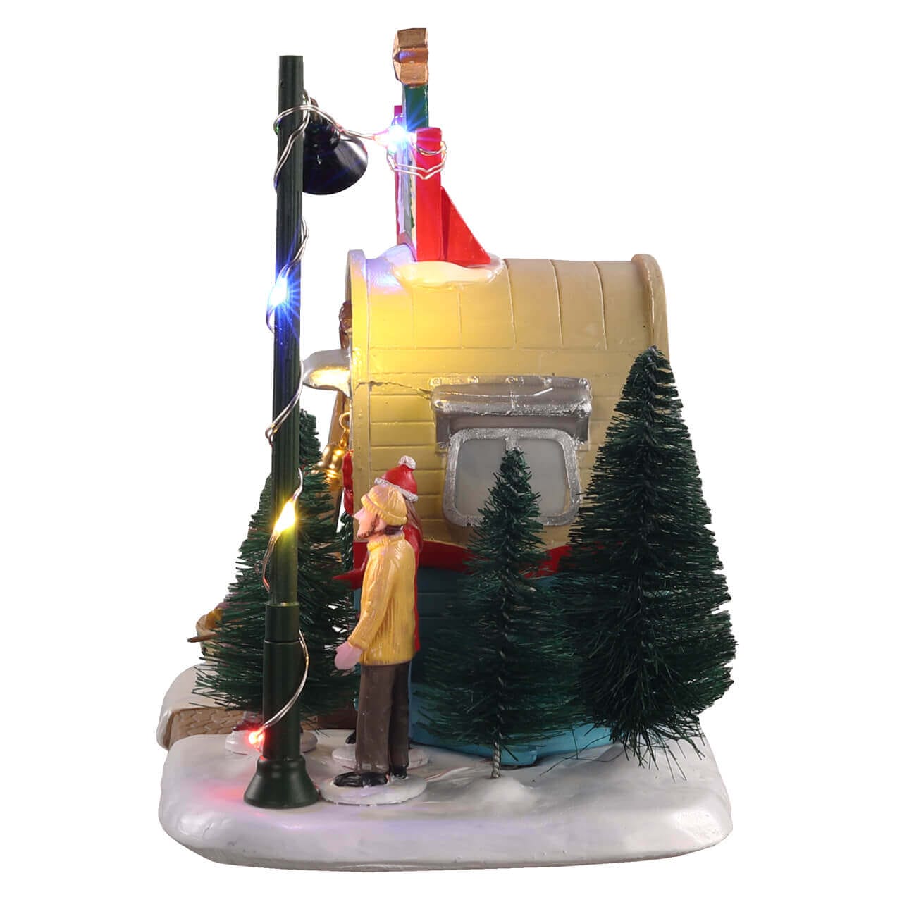 lemax-ted-s-tree-lot-stand-sapins-lumineux-led-vail-village image 3
