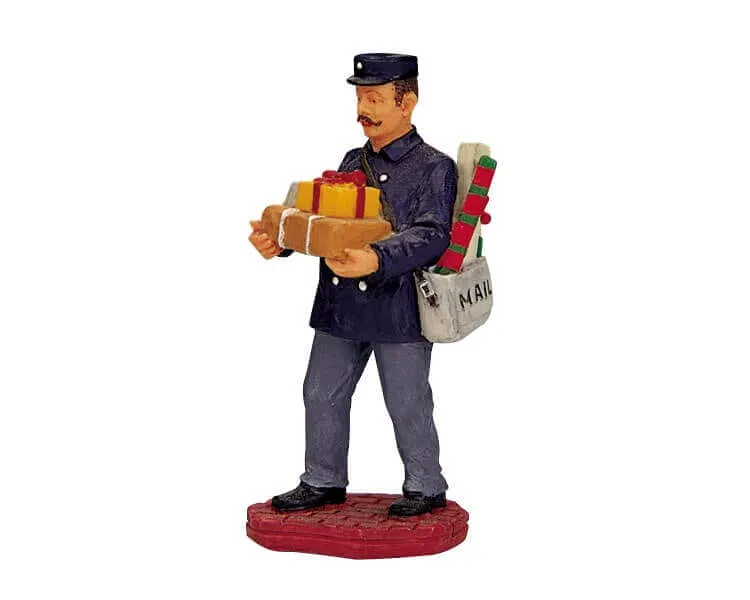 lemax-mailman-facteur-miniature-pour-village-de-no-l image 1