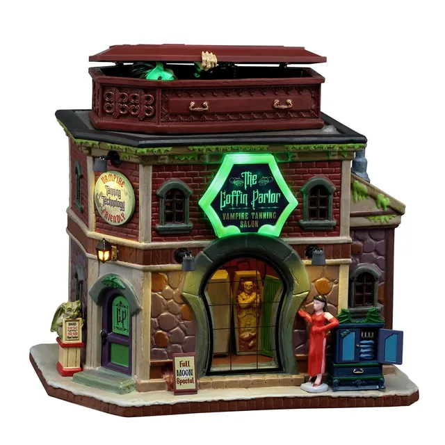 lemax-the-coffin-parlor-b-timent-lumineux-spooky-town-halloween image 1