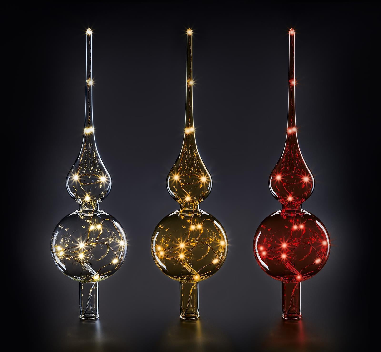 krinner-lumix-tree-topper-rouge-cime-de-sapin-lumineuse-15-led image 3