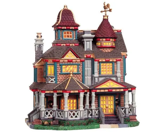lemax-blakely-house-maison-miniature-village-de-no-l image 1