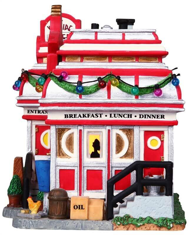 lemax-wayside-diner-b-timent-miniature-lumineux image 2