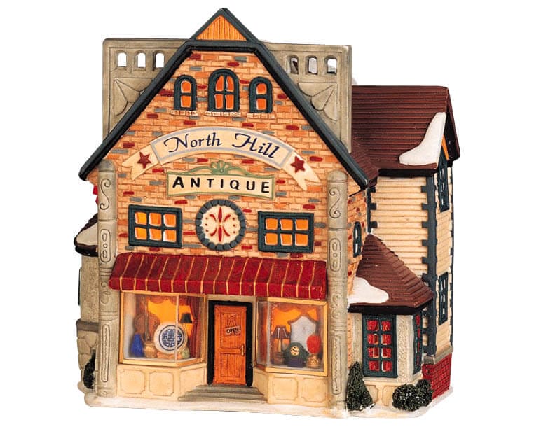 lemax-north-hill-antique-b-timent-de-village-miniature-lumineux image 1