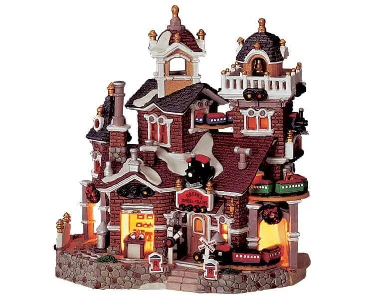 lemax-roger-s-model-trains-boutique-trains-miniature-lumineuse image 1