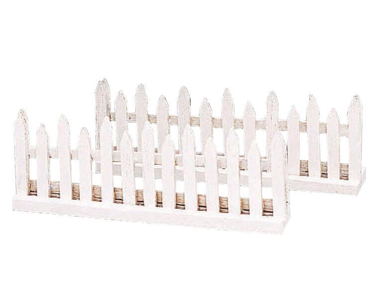 lemax-wooden-fence-set-de-2-cl-tures-bois-village-miniature image 1