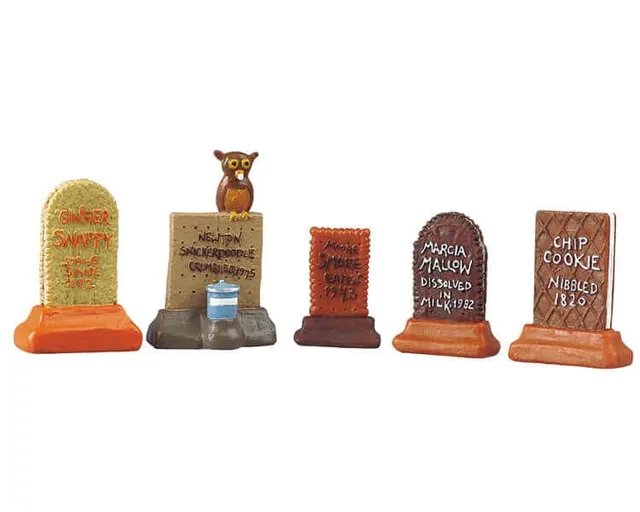 lemax-headstone-confections-d-cor-sugar-n-spice-halloween image 1