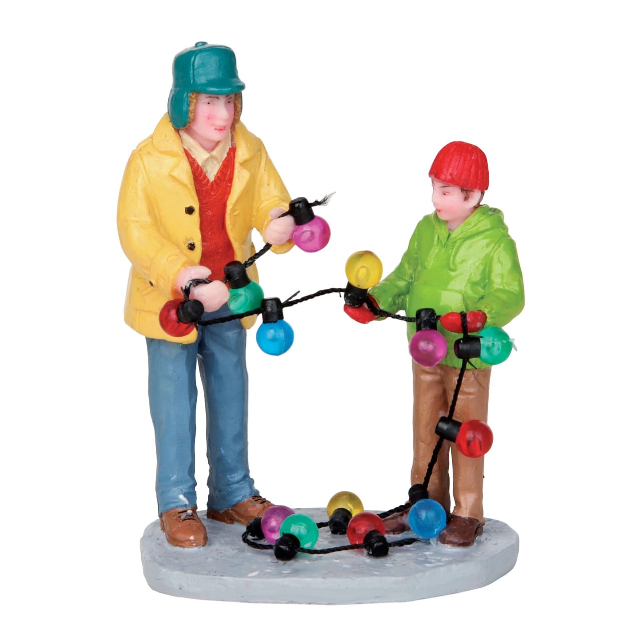 lemax-stringing-lights-figurine-village-de-no-l image 1