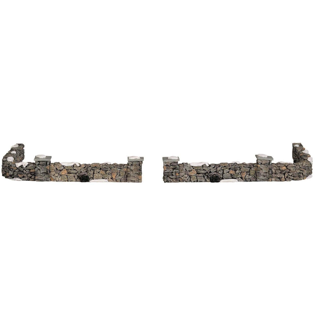 lemax-colonial-stone-wall-muret-en-pierre-miniature-lot-de-10 image 1