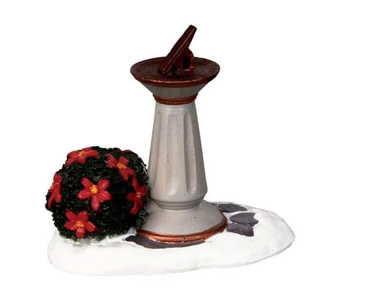lemax-garden-sundial-accessoire-jardin-miniature image 1