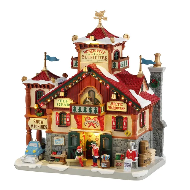 lemax-north-pole-outfitters-boutique-alpine-lumineuse image 1