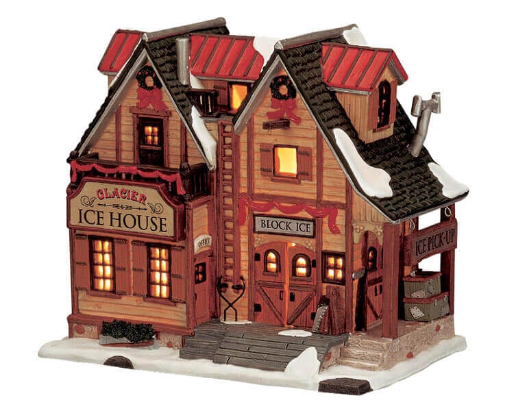 lemax-glacier-ice-house-maison-de-glace-lumineuse image 2