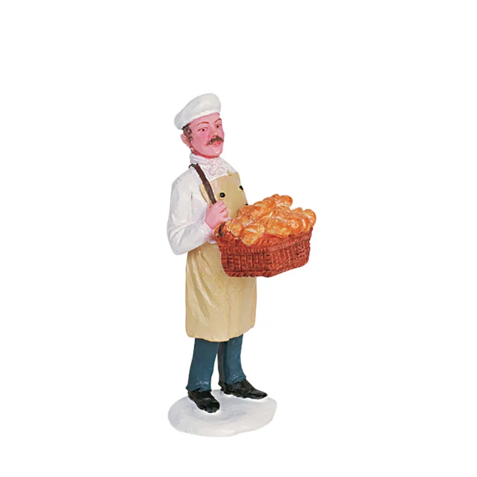 lemax-bread-delivery-figurine-livraison-de-pain image 1