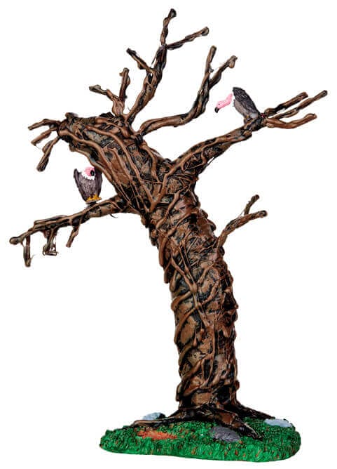lemax-twisted-vulture-tree-arbre-spooky-town-halloween image 1