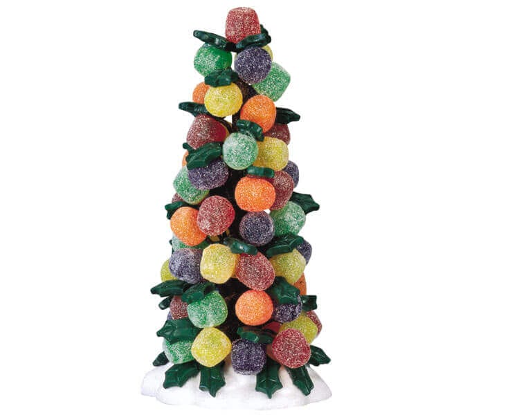 lemax-holly-gumdrop-tree-sapin-miniature-gourmand-sugar-n-spice image 1