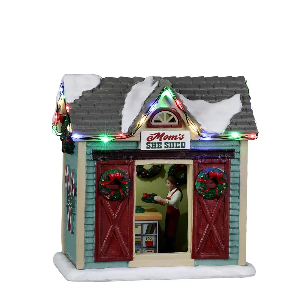 lemax-mom-s-she-shed-cabane-artisanale-harvest-crossing image 1