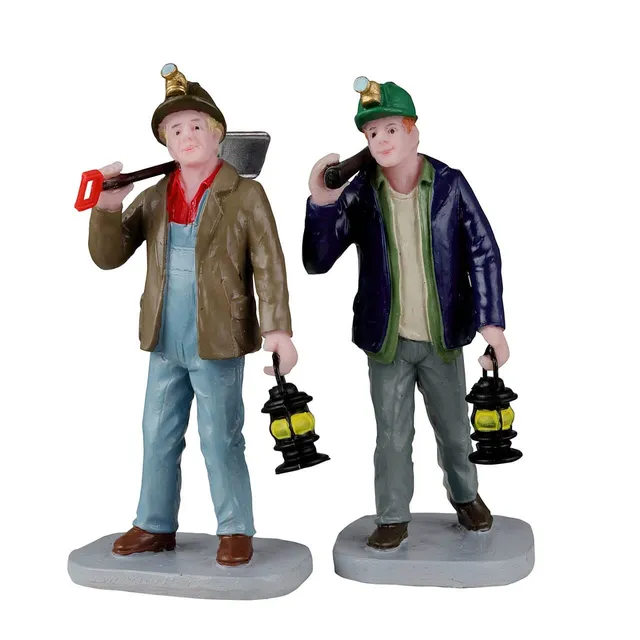 lemax-caddington-miners-duo-de-mineurs-7-3-cm image 1