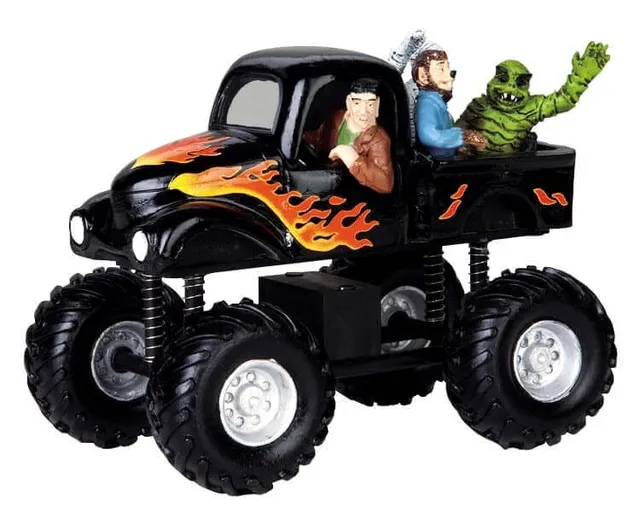 lemax-monster-truck-v-hicule-spooky-town image 1