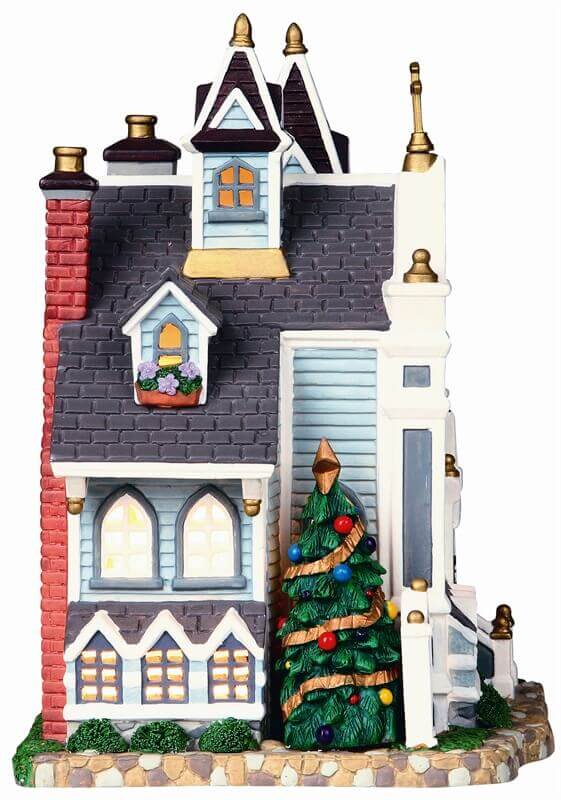lemax-st-trinity-church-glise-lumineuse-village-miniature image 2