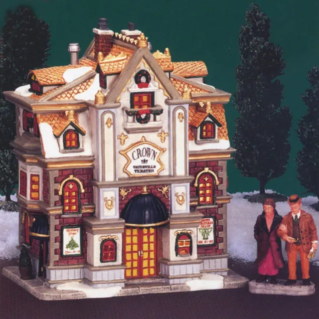 lemax-crown-vaudeville-theater-th-tre-miniature-lumineux image 1