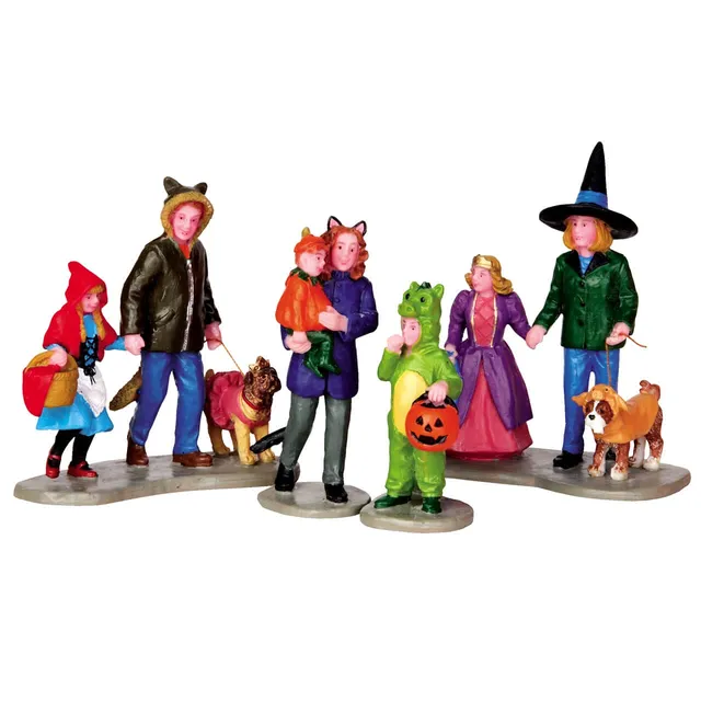 lemax-trick-or-treating-fun-set-de-4-figurines-spooky-town image 1