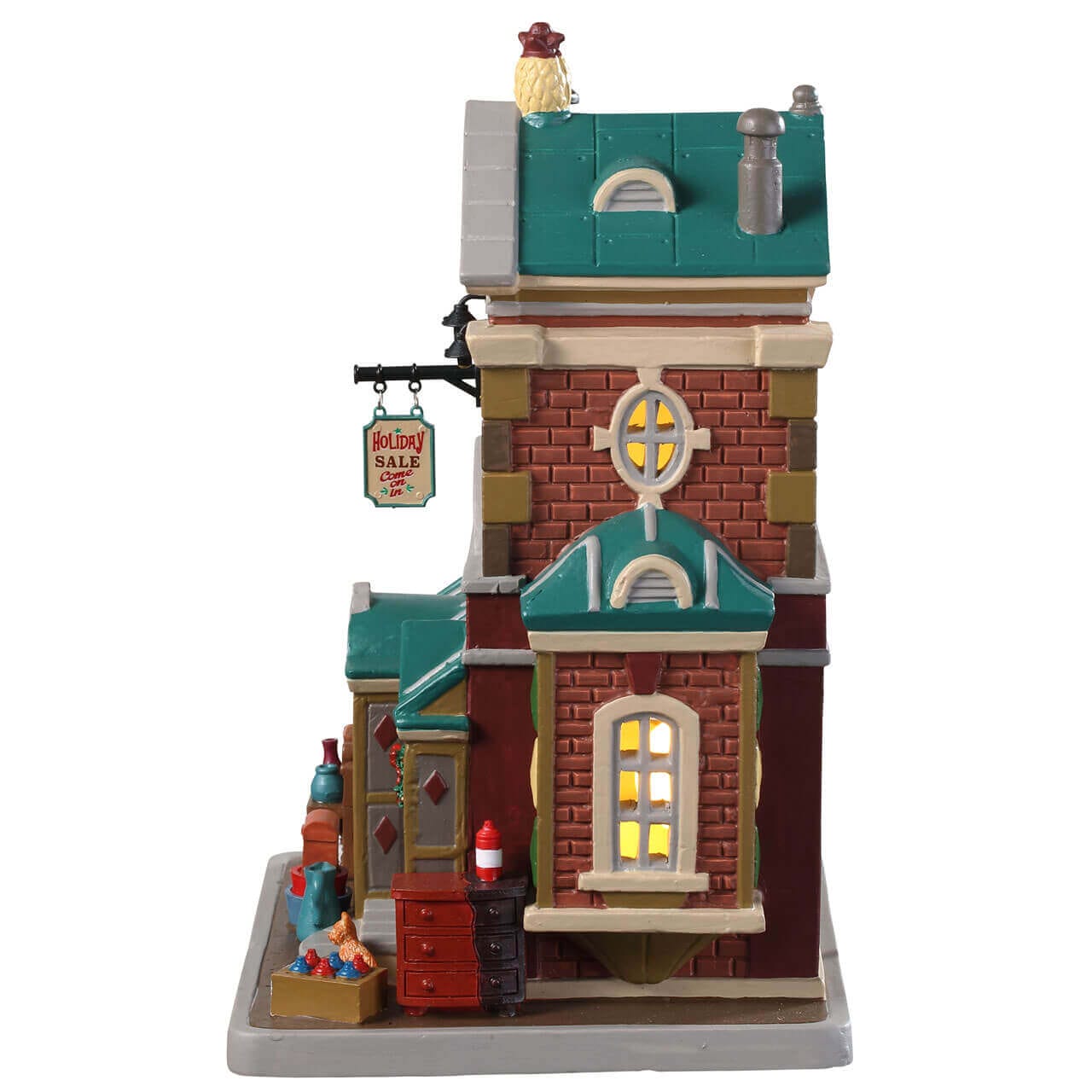 lemax-danielle-s-decor-b-timent-caddington-village-miniature-lumineux image 2