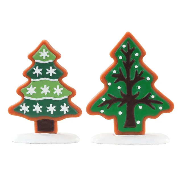 lemax-sugar-cookie-trees-sapins-biscuits-de-no-l-miniatures image 1