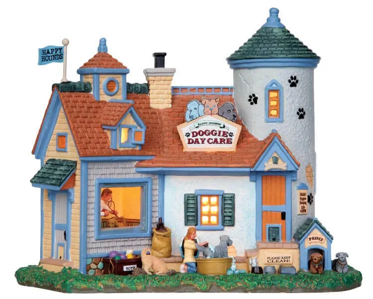 lemax-happy-hounds-doggie-day-care-b-timent-miniature-village image 1