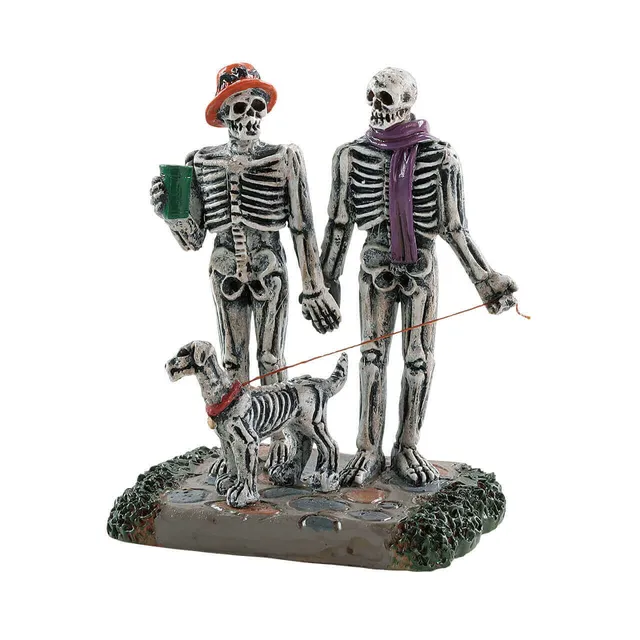 lemax-moonlight-stroll-figurine-village-halloween-spooky-town image 1