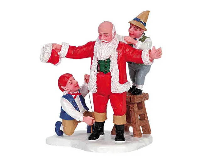 lemax-santa-s-new-suit-figurine-p-re-no-l-nouveau-costume image 1