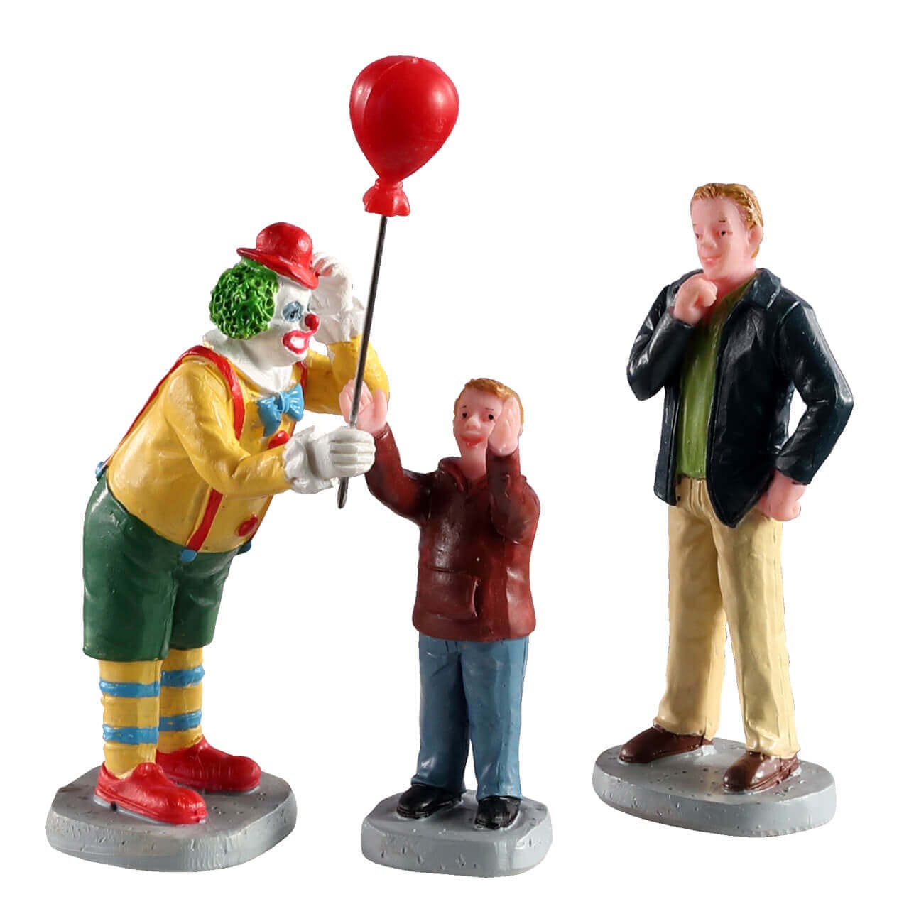 lemax-friendly-clown-figurine-clown-carnaval-avec-ballon image 1