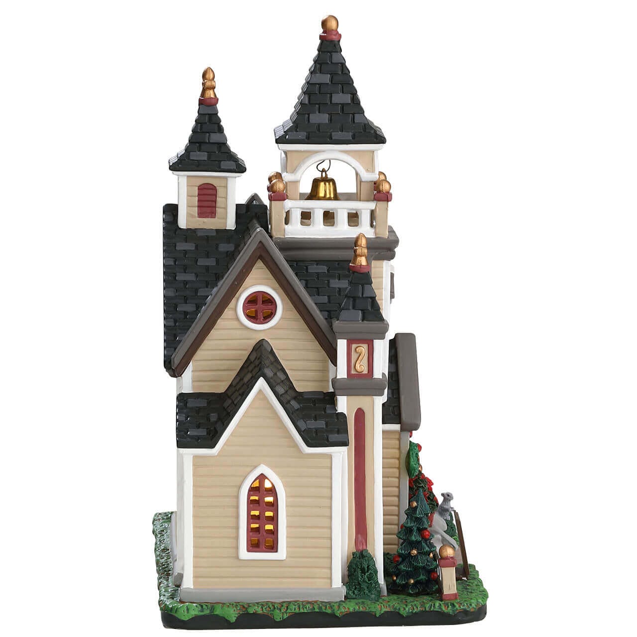 lemax-st-clare-s-church-glise-lumineuse-village-de-no-l image 3