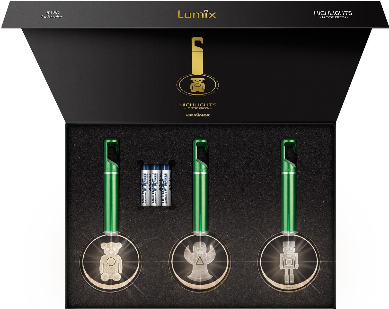 krinner-lumix-highlights-mystic-green-d-co-lumineuse-3d-6-cm image 1
