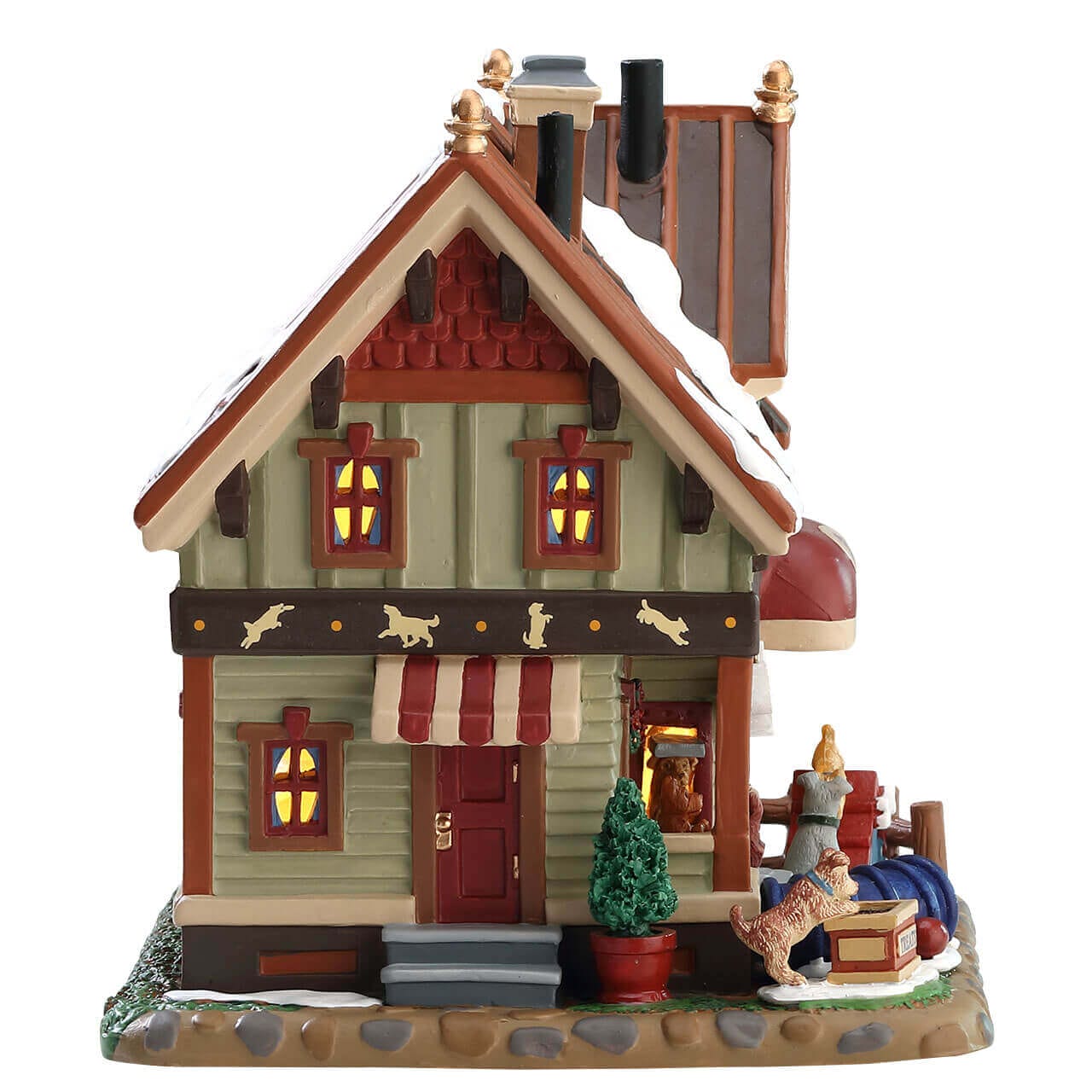 lemax-perfect-paws-dog-training-figurine-village-de-no-l image 3