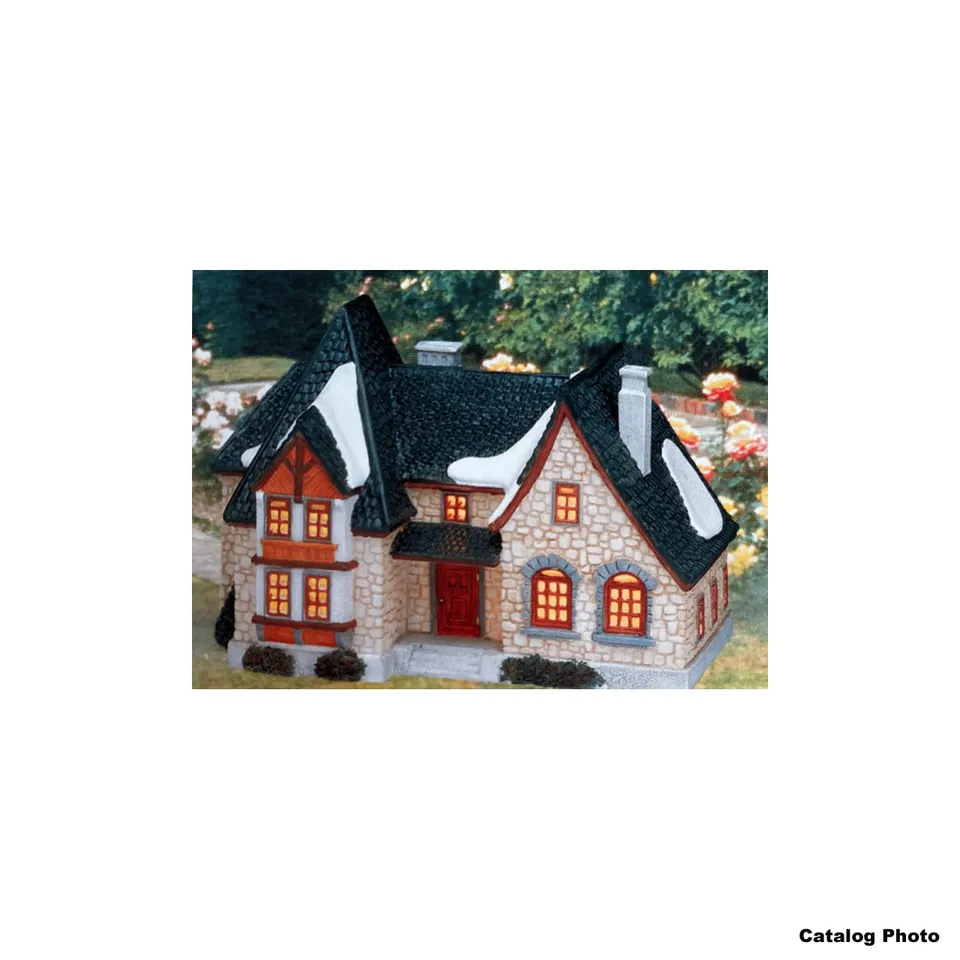 lemax-brighton-manor-maison-miniature-lumineuse-village-no-l image 1