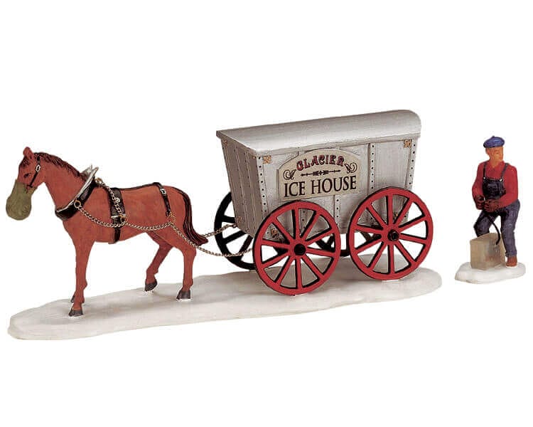 lemax-ice-delivery-figurine-livraison-de-glace-vintage image 1