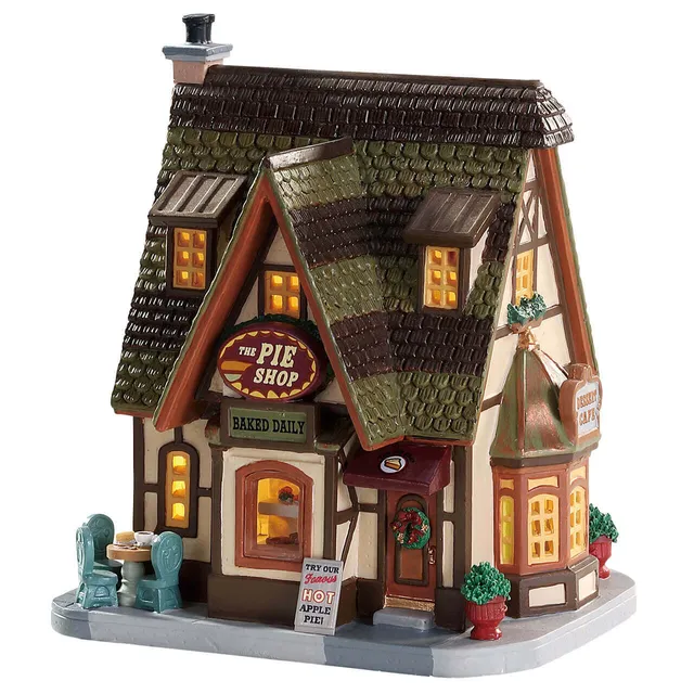 lemax-the-pie-shop-boutique-miniature-lumineuse-p-tisserie image 1