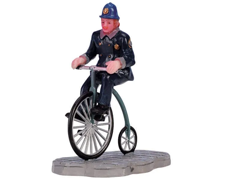 lemax-hot-pursuit-figurine-poursuite-miniature-village-de-no-l image 1